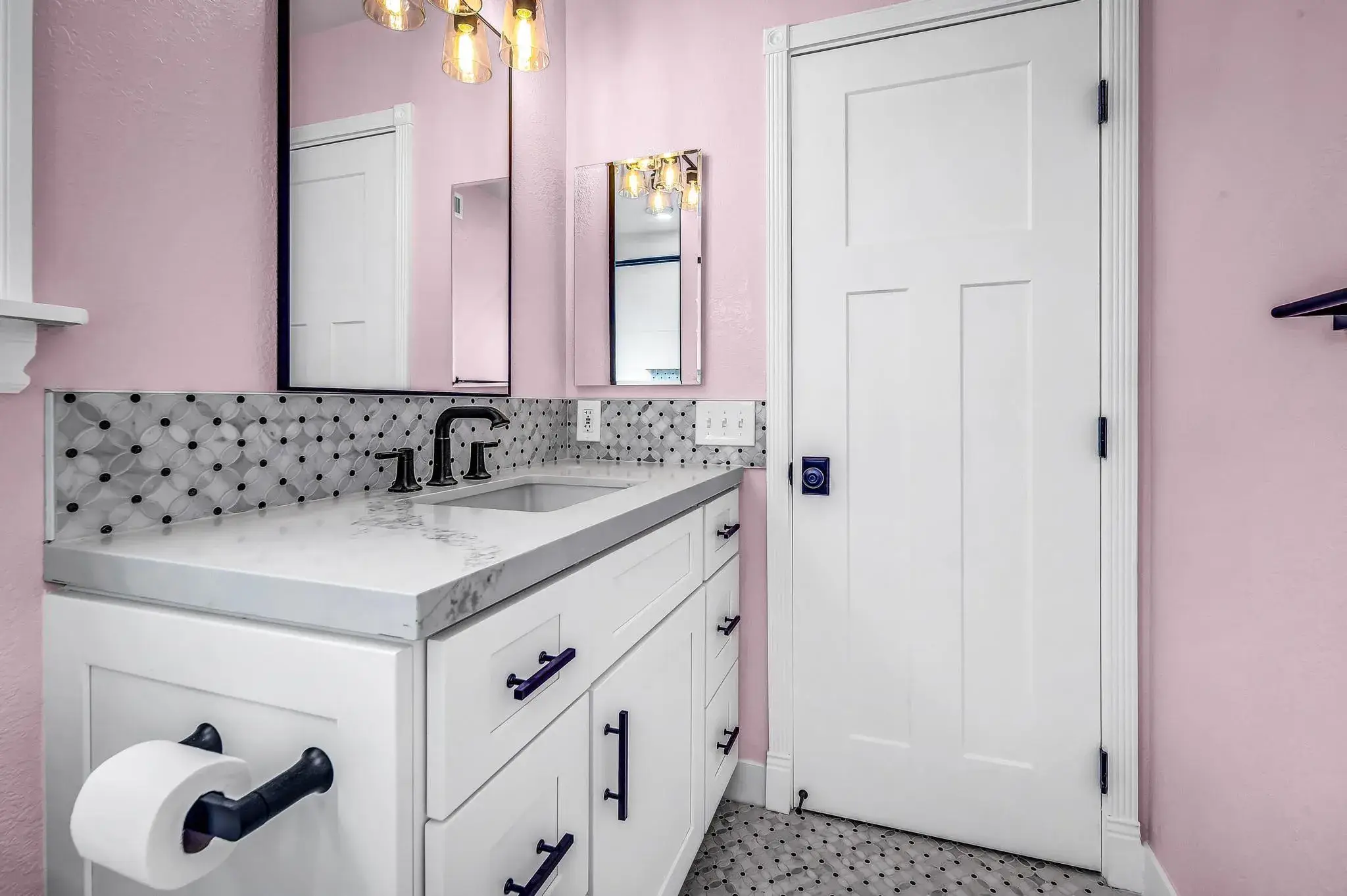 Modern Design – Bathroom Remodel pink